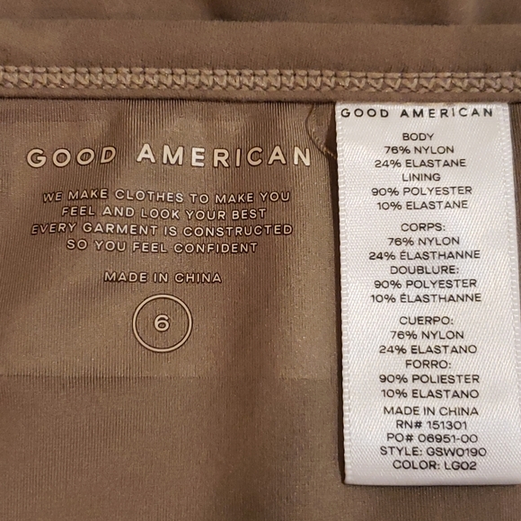 GOOD AMERICAN perfect fit bikini set size 6 - Picture 7 of 14